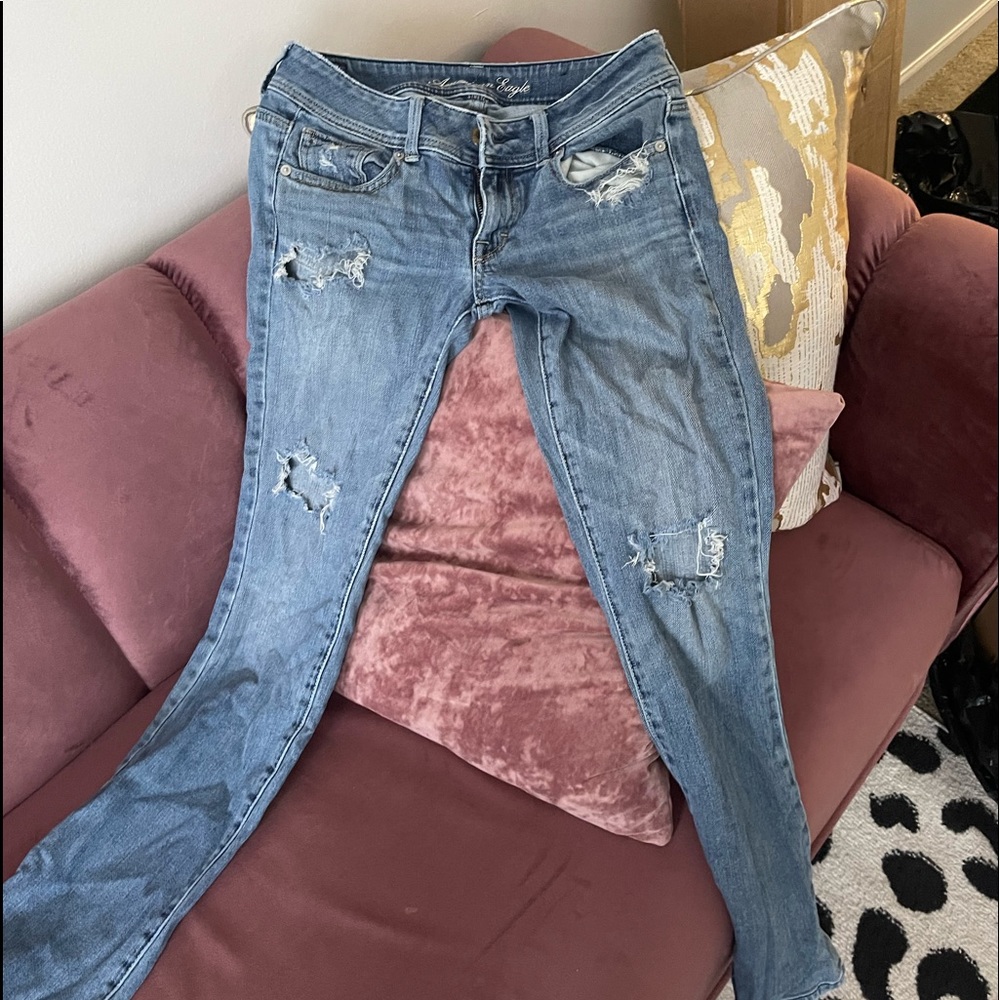 American eagle pants they have a stretch to them